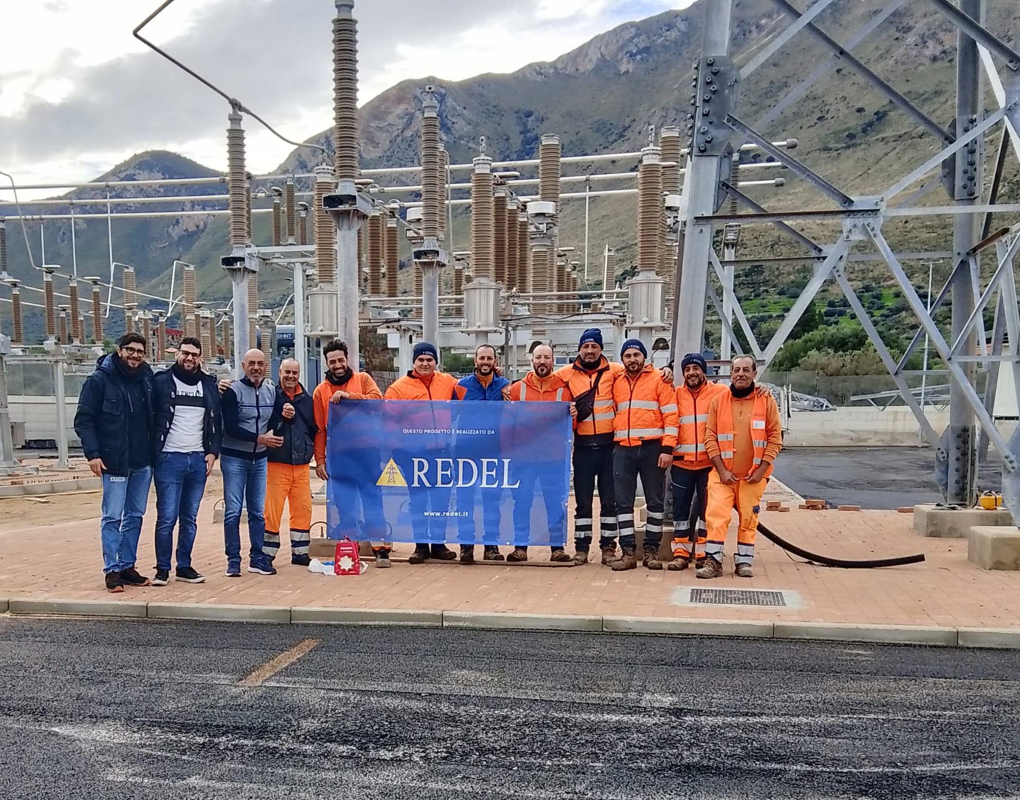Lavori su rete elettrica ad Altavilla - REDEL