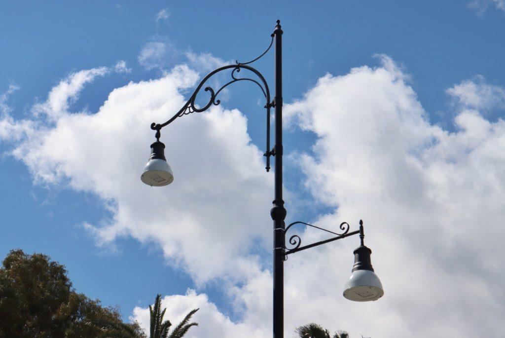 Impianto di illuminazione pubblica LED realizzato da REDEL
